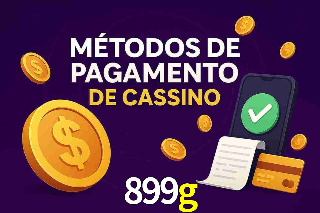 Métodos de Pagamento no 899g